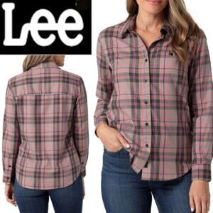 LEE Women's All Purpose Long Sleeve Shirt. Plus Size XXL